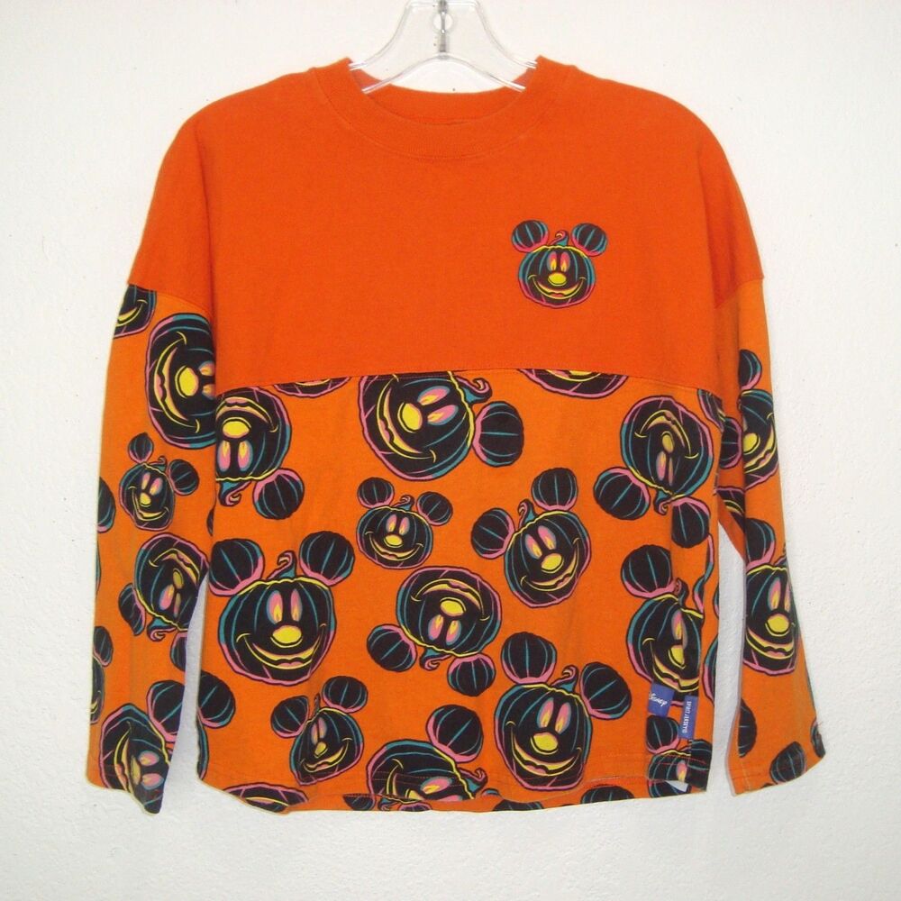 Disney Spirit Jersey Mickey Mouse Pumpkin Head 'Happy Halloween' Kids